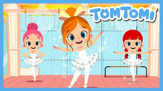 Ballet Song🩰💕  Ballerina Dance  Ballet for Kids  Kids Song  TOMTOMI [upl. by Ajak]