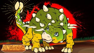 Ankylosaurus  Dinosaur Songs from Dinostory by Howdytoons S1E4 [upl. by Ycnej]