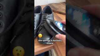 Essential Shoe Polish Tips ✨ ShoeMaintenance PolishTips [upl. by Acnairb]