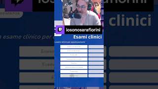 Esame rettale non andato a buon fine italia twitch gaming streaming diretta [upl. by Atnaloj]