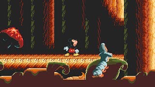 Full GamePlay World of Illusion as Mickey Mouse Sega MegadriveGenesis [upl. by Brodeur]