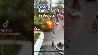 Underground explosion rocks Gold Coast party precinct [upl. by Nomsed588]