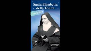 9 Novembre Santa Elisabetta della Trinità [upl. by Desimone96]