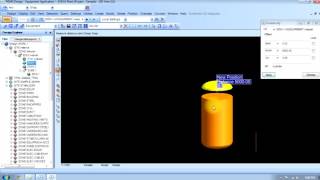 How to Positioning by CommandExplicitP POINTmoVEDragRelative in PDMS [upl. by Eeslehc]