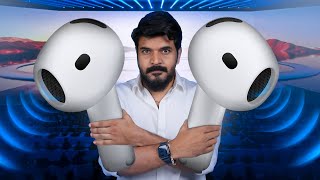 Apple AirPods 4 ANC Unboxing amp Review 🍎 Comparison vs AirPods Pro 2  in Telugu [upl. by Nhoj]