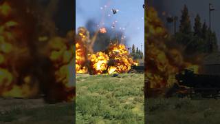 Israeli military base attacked and destroyed by Iranian ballistic missiles  Gta⁵ [upl. by Ecienaj]