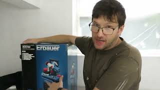 ERBUAER EPS800 PAINT SPRAYER REVIEW AND UNBOXING VIDEO [upl. by Tommie]