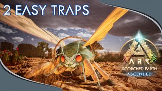 Two Easy Traps to Tame a Lymantria Moth  Ark Survival Ascended [upl. by Baras708]