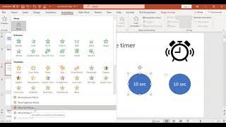 PowerPoint Tips  Create A Countdown Timer [upl. by Ariahs]