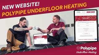 NEW Underfloor Heating Website from Polypipe Building Products  3 Hour Quote Turnaround and more [upl. by Eserahc]