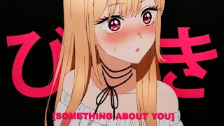 eyedress  something about you sped up x amv lyrics [upl. by Aniroz]