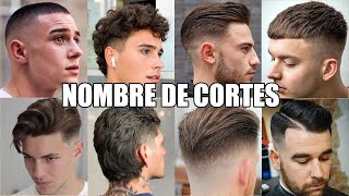 NOMBRE de CORTES de PELO y PEINADO para HOMBRE  CORTES de CABELLO a la MODA 2022 [upl. by Tedda719]