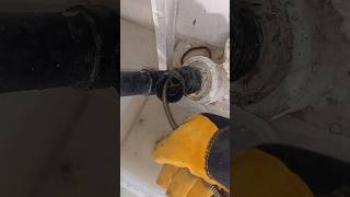 Unclogging Kitchen Sink amp Fixing Strapplumbingservices plumbing plumber [upl. by Eatnahs]