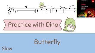 Slow Butterfly ABRSM 2024 Violin grade 4 C1 [upl. by Gunnar]