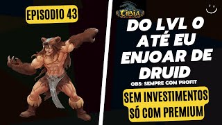 Tibia  Episodio 43 Druid do zero até enjoar  WereHyena WereCreatures Burster Spectre [upl. by Merwyn]