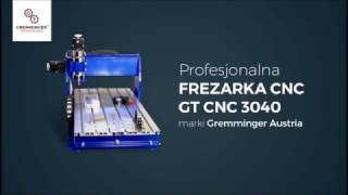 Mini Frezarka CNC GREMMINGER  Metal Drewno PCV [upl. by Christel]