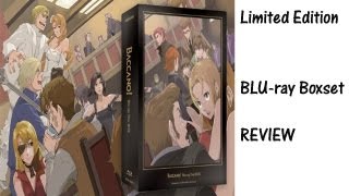 Anime ReviewBaccano Limited Edition Bluray Boxset [upl. by Patterson]