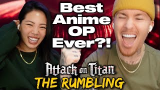 Attack on Titan OP quotThe Rumblingquot Reaction  THIS WAS WORTH THE HYPE [upl. by Notlek896]