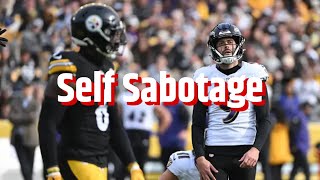 REACTION to another Baltimore Ravens disasterclass versus The Pittsburgh Steelers [upl. by Orabel]