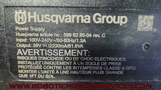 Husqvarna Automower Power Supply Transformer Information What You Need To Look For amp Differences [upl. by Aimas]