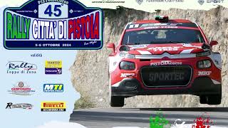 PS 57 quotAvaglioquot 45° Rally Città di Pistoia  6° Coppa Città di Pistoia [upl. by Hayifas]