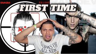 WHITE ON WHITE CRIME  MGK Rap Devil amp Eminem Kill Shot REACTION [upl. by Doscher]