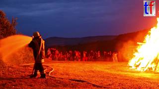 INFERNO Sonnwendfeuer WeinstadtStrümpfelbach Germany 17062017 [upl. by Aneger993]