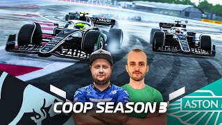 THIS GLITCH STRIKES AGAIN  F1 22 Two Player Career French GP S3 [upl. by Dickens]