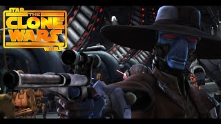 Cad Bane AntiGravity Chase Scene 4K HDR  Star Wars The Clone Wars [upl. by Cyb]