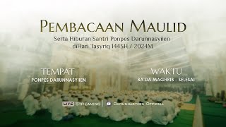 ACARA HIBURAN SANTRI PONPES DARUNNASYIIEN DI HARI TASYRIQ 13 DZULHIJJAH 1445 H  20062024 M [upl. by Ecneret]