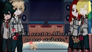 MHA react to Albecale as new studentsRusEng✍️🤍 [upl. by Sajet]