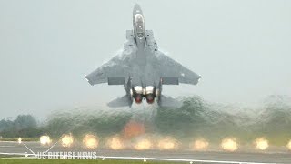 Could an F15 Strike Eagle Kill a F35 Stealth Fighter in a Dogfight [upl. by Erdda197]