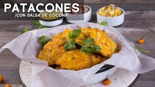 PATACONES DE PLÁTANO  COMIDA PERUANA  RECETA DE ACOMERPE [upl. by Eenaej]