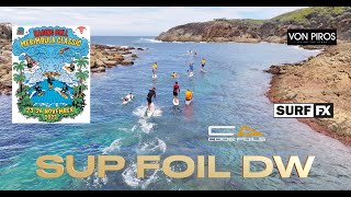 Merimbula 2023 Tathra to Pambula Sup Foil Downwind [upl. by Aicsila]