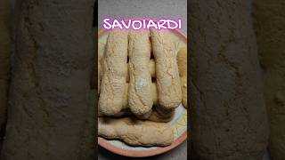 SAVOIARDI savoiardi biscotti biscottifattiincasa [upl. by Aihsek]