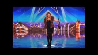 BRITAINS GOT TALENT 2014 AUDITIONS  LETTICE ROWBOTHAM [upl. by Hyo]