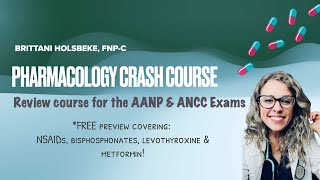 Pharmacology Crash Course for the Nurse Practitioner Boards Exam [upl. by Garratt831]