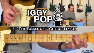 Iggy Pop  The Passenger Guitar Lesson [upl. by Amata]