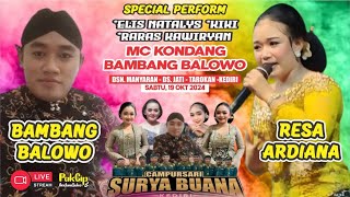 LiVE SURYA BUANA BT RESA ARDiANA  19102024  ManyaranJatiTarokanKediri [upl. by Heilner]