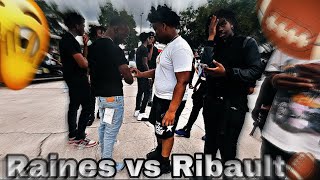 Raines vs Ribault🏈 [upl. by Tiertza]