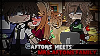 The Aftons Meets MrsAftons family  FnaF  Gachaclub [upl. by Aleiram]