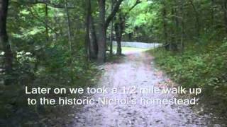 Camping at Parkers Hollow  Upper Current River Missouri  August 2012 [upl. by Aviv]