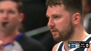 Thrilling Conclusion Final Minutes of Dallas Mavericks vs Minnesota Timberwolve ft Luka Doncic [upl. by Sartin]