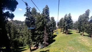 Mt Lemmon Ski Lift Down From 9125ft [upl. by Borszcz]