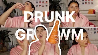 DRUNK GRWM 🥂  ADDRESSING QUESTIONS IM TOO AFRAID TO ANSWER [upl. by Ztirf]