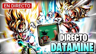 DIRECTO DATAMINE PLATINO a Goku y Bardock Dual y Zenkai a Zamasu Rojo 🔴 Dragon Ball Legends [upl. by Hpsoj164]