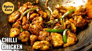 KOLKATA STREET STYLE CHILLI CHICKEN  SPICY CHILLI CHICKEN WITH BONES  CHILLI CHICKEN [upl. by Nnybor]