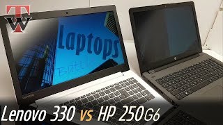 Lenovo Ideapad 330 vs HP 250 G6  Laptop [upl. by Simona]