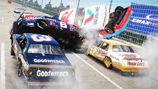 Nascar Legends In Wreckfest Is Still Absolutely AMAZING Complete DESTRUCTION [upl. by Waylon845]