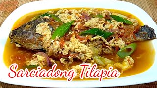 LEFTOVER NA TILAPIA GINAWA KONG SARCIADO  SARCIADONG TILAPIA RECIPE  HOW TO COOK SARCIADO FISH [upl. by Belmonte]